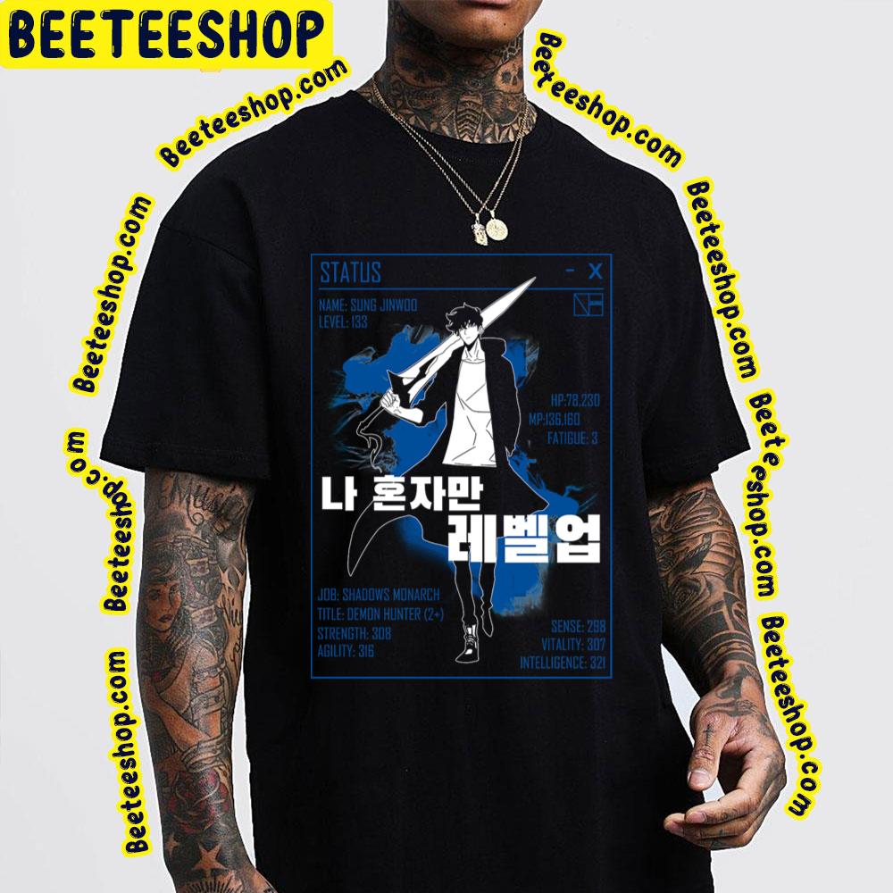 Only Leveling Ore Dake Level Up Na Kudan Trending Unisex T-Shirt Only Leveling Ore Dake Level Up Na Kudan Trending Unisex T-Shirt