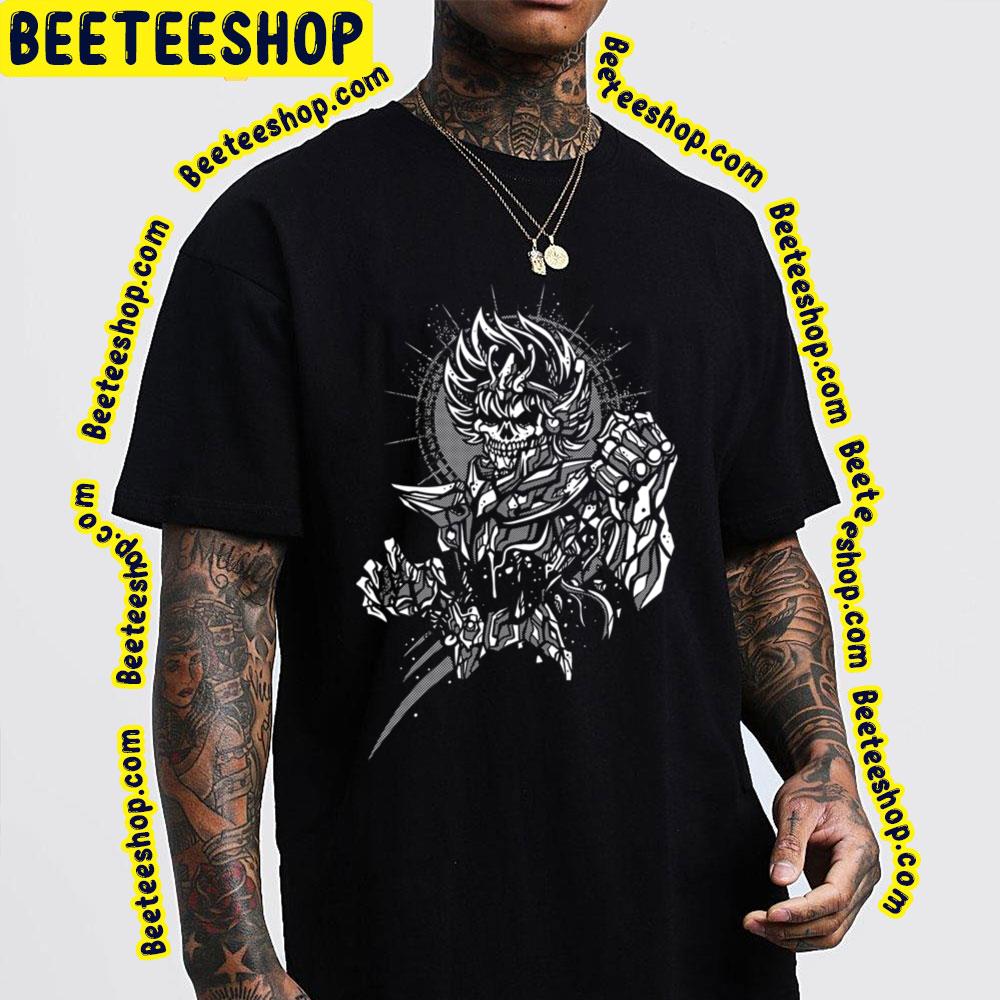 Pegasus Seiya Skull Saint Seiya Soul Of Gold Trending Unisex T-Shirt Pegasus Seiya Skull Saint Seiya Soul Of Gold Trending Unisex T-Shirt