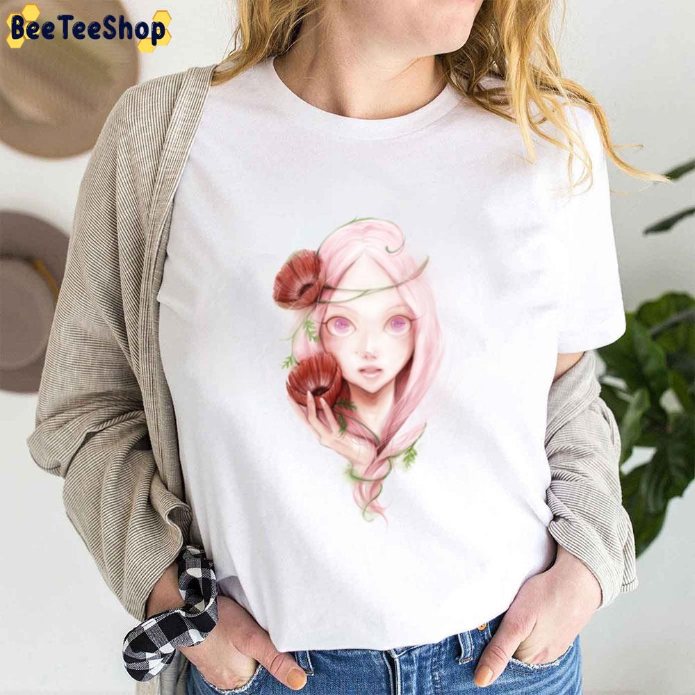 Pencil Drawing Graphic Kōkyōshihen Eureka Seven Anemone Trending Unisex T-Shirt Pencil Drawing Graphic Kōkyōshihen Eureka Seven Anemone Trending Unisex T-Shirt