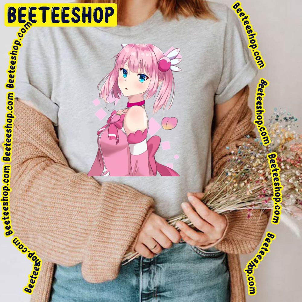 Pink Art Momo Chiyoda The Demon Girl Next Door Trending Unisex T-Shirt Pink Art Momo Chiyoda The Demon Girl Next Door Trending Unisex T-Shirt