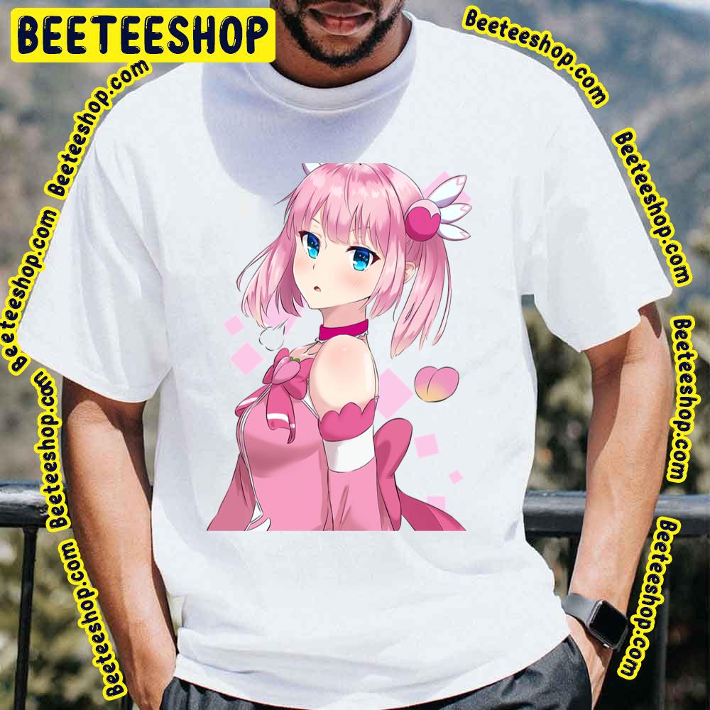 Pink Art Momo Chiyoda The Demon Girl Next Door Trending Unisex T-Shirt Pink Art Momo Chiyoda The Demon Girl Next Door Trending Unisex T-Shirt