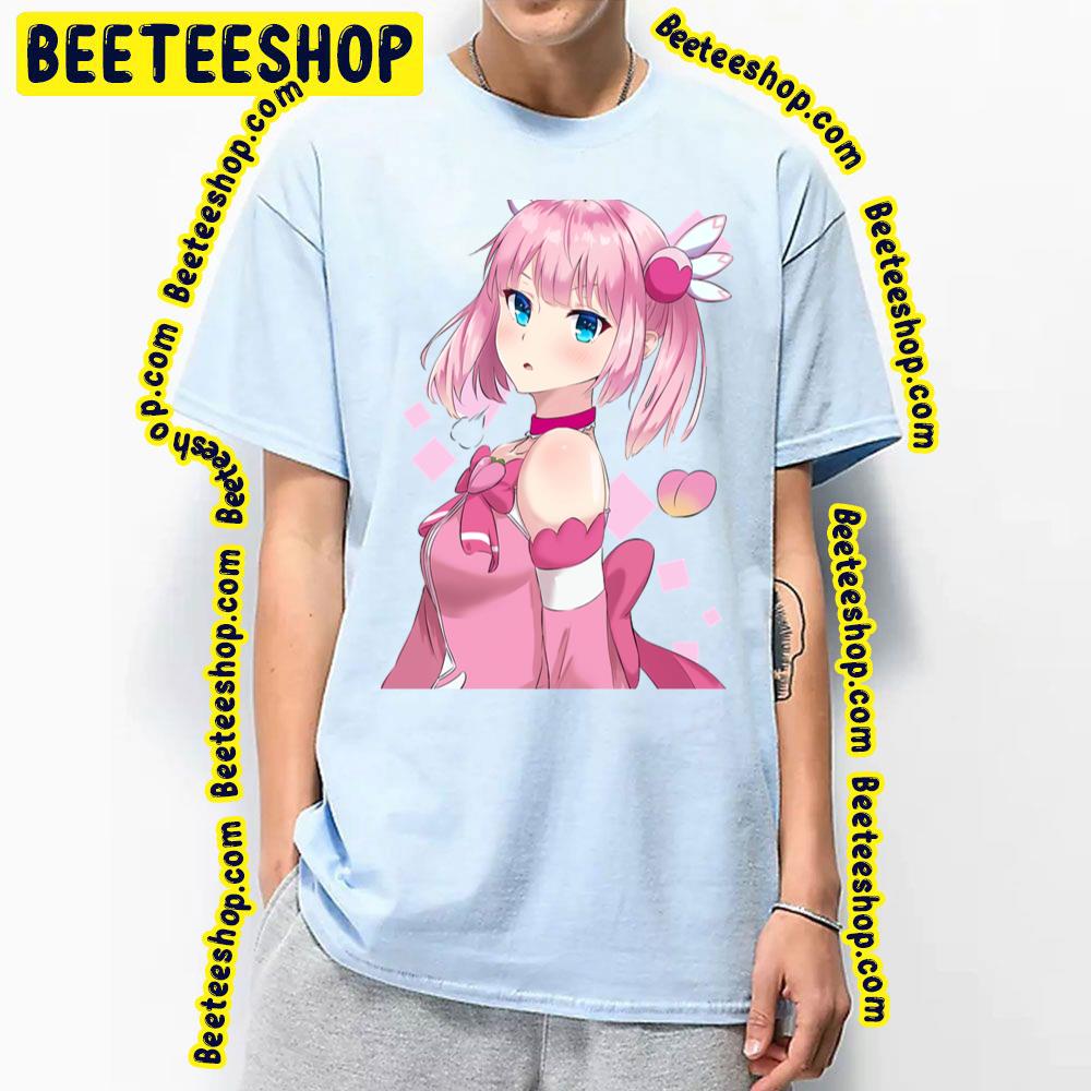 Pink Art Momo Chiyoda The Demon Girl Next Door Trending Unisex T-Shirt Pink Art Momo Chiyoda The Demon Girl Next Door Trending Unisex T-Shirt