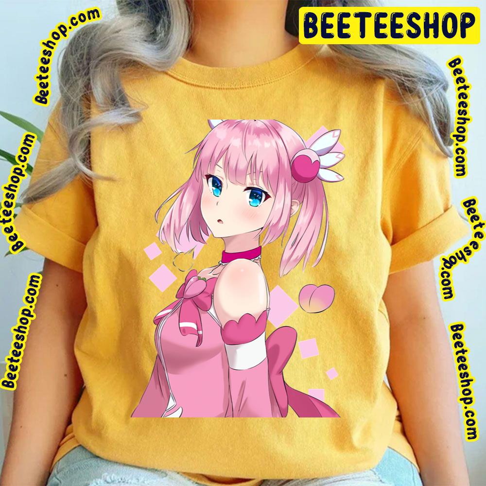 Pink Art Momo Chiyoda The Demon Girl Next Door Trending Unisex T-Shirt Pink Art Momo Chiyoda The Demon Girl Next Door Trending Unisex T-Shirt