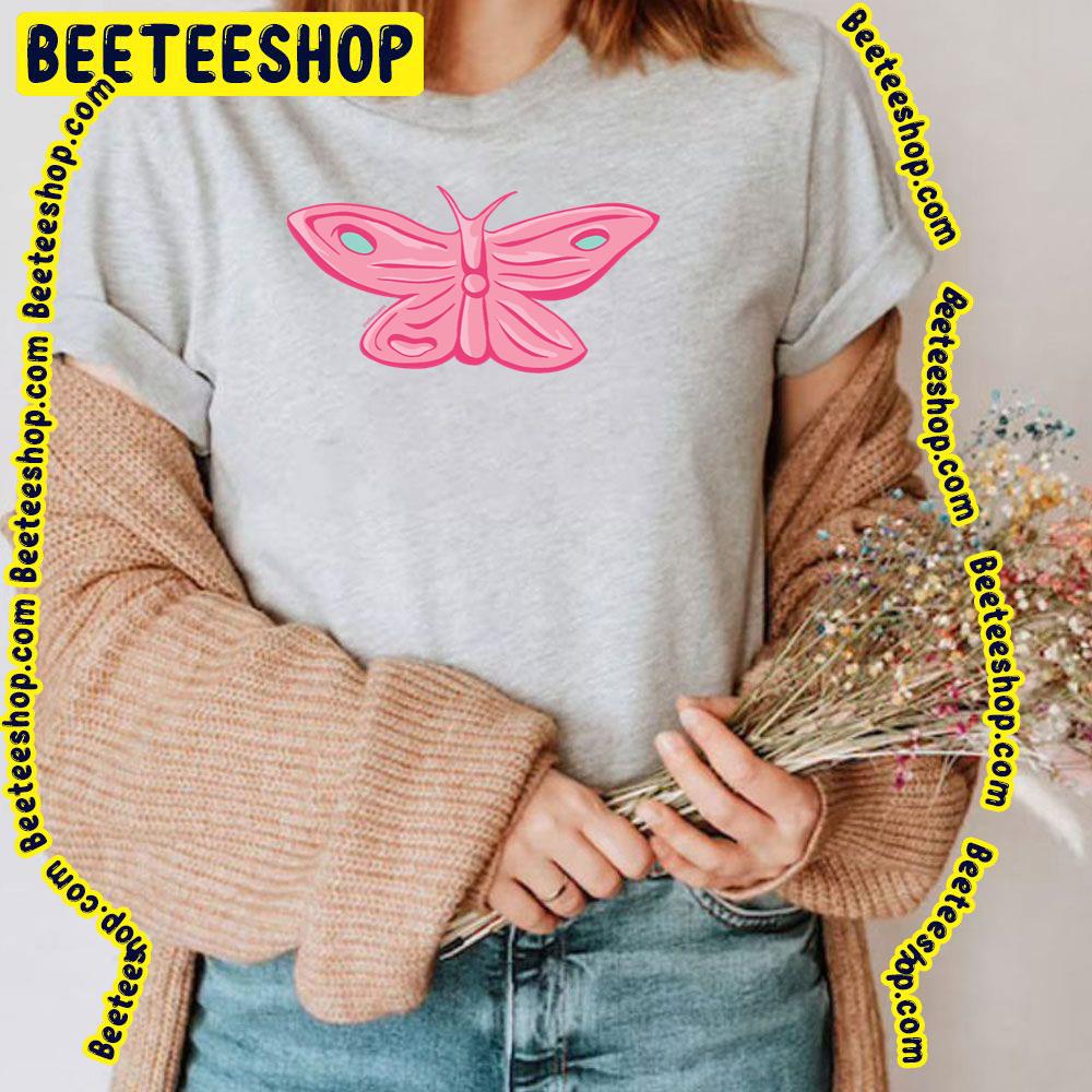 Pink Butterfly Trending Unisex T-Shirt Pink Butterfly Trending Unisex T-Shirt