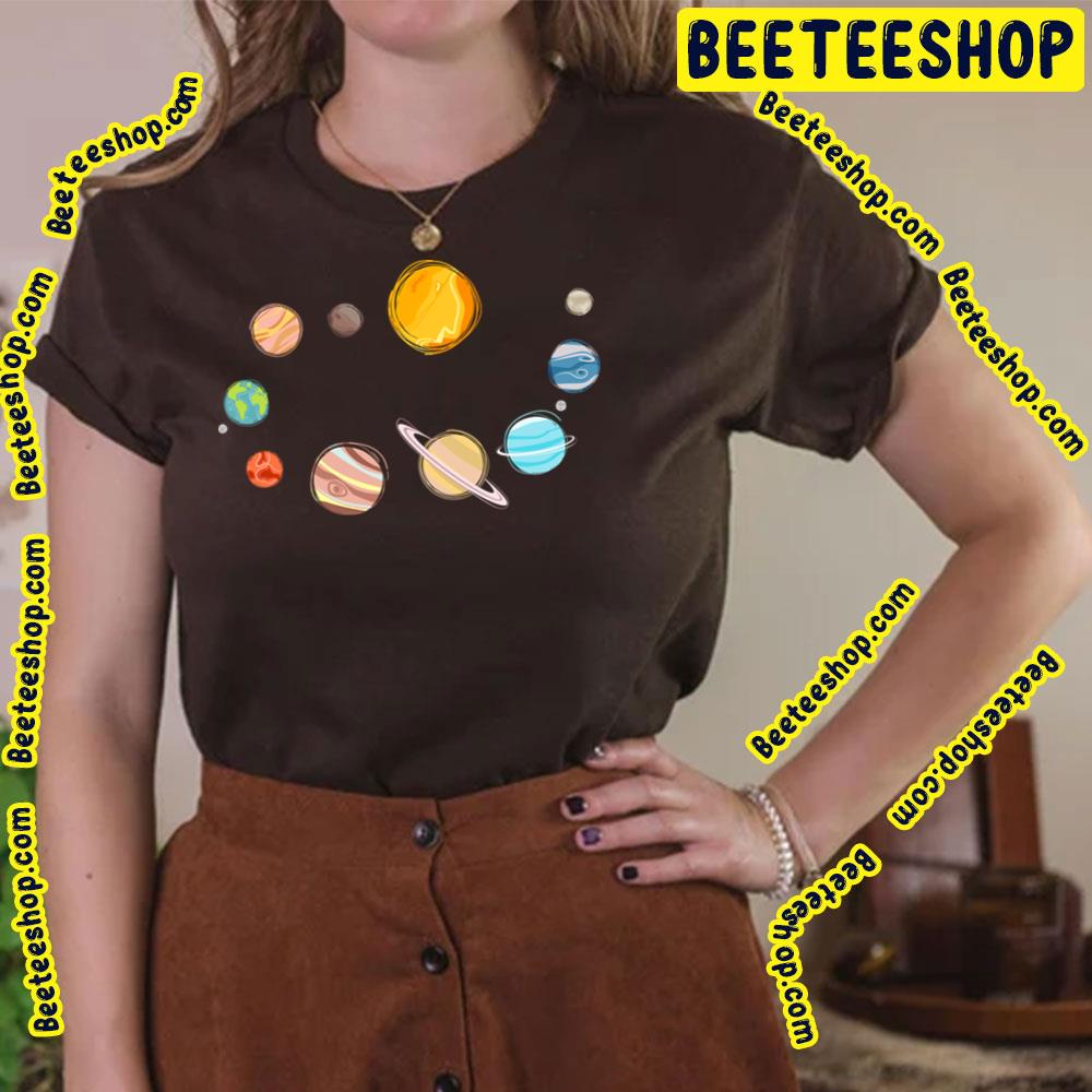 Planets Align Solar System Trending Unisex T-Shirt Planets Align Solar System Trending Unisex T-Shirt