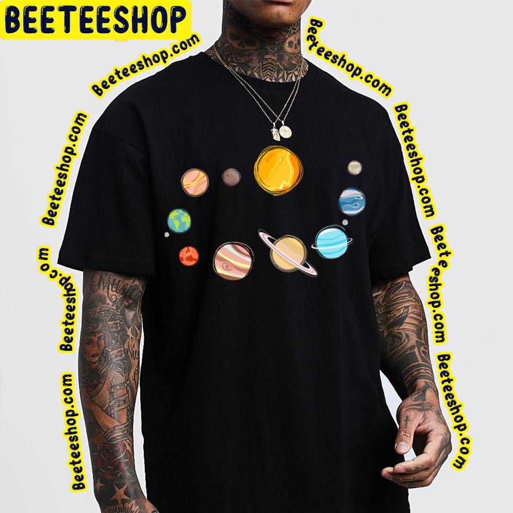Planets Align Solar System Trending Unisex T-Shirt Planets Align Solar System Trending Unisex T-Shirt