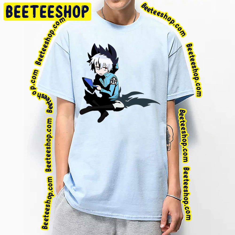 Playing Game Sleepy Ash Servamp Trending Unisex T-Shirt Playing Game Sleepy Ash Servamp Trending Unisex T-Shirt