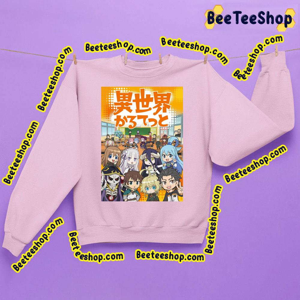 Poster Isekai Quartet Trending Unisex Sweatshirt Poster Isekai Quartet Trending Unisex Sweatshirt
