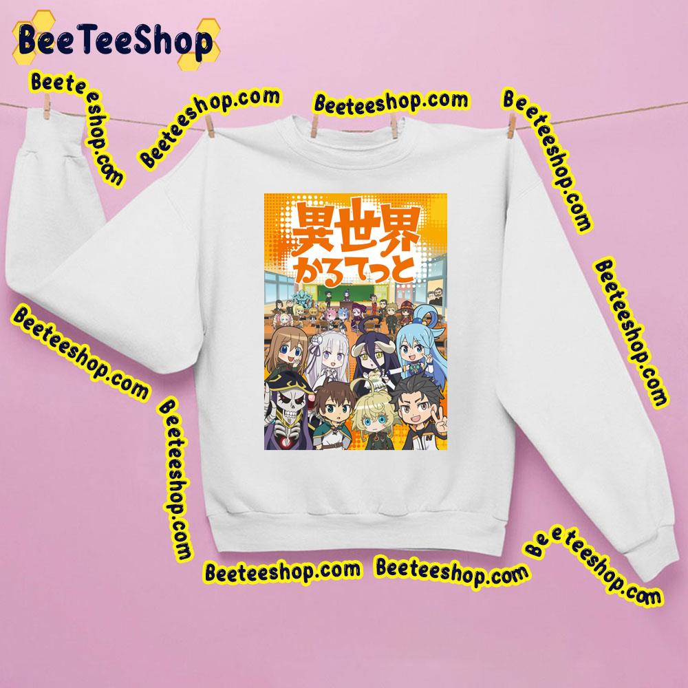 Poster Isekai Quartet Trending Unisex Sweatshirt Poster Isekai Quartet Trending Unisex Sweatshirt