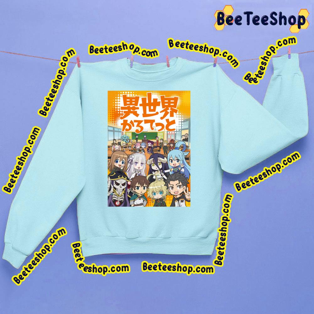 Poster Isekai Quartet Trending Unisex Sweatshirt Poster Isekai Quartet Trending Unisex Sweatshirt