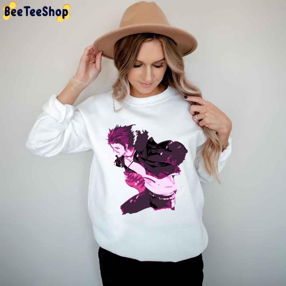 Purple Art Mikoto Suoh K Project Trending Unisex T-Shirt Purple Art Mikoto Suoh K Project Trending Unisex T-Shirt