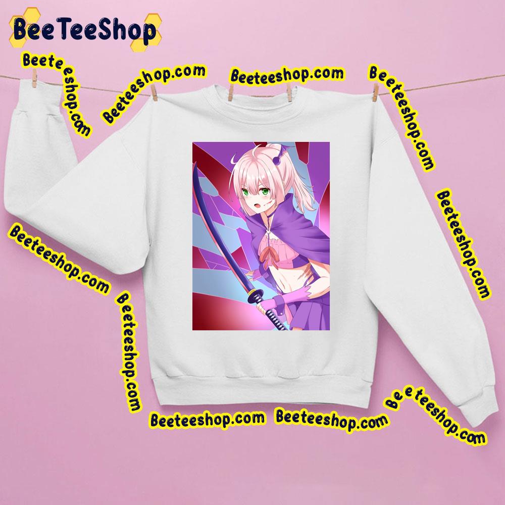 Purple Art Momo Chiyoda The Demon Girl Next Door Trending Unisex Sweatshirt Purple Art Momo Chiyoda The Demon Girl Next Door Trending Unisex Sweatshirt