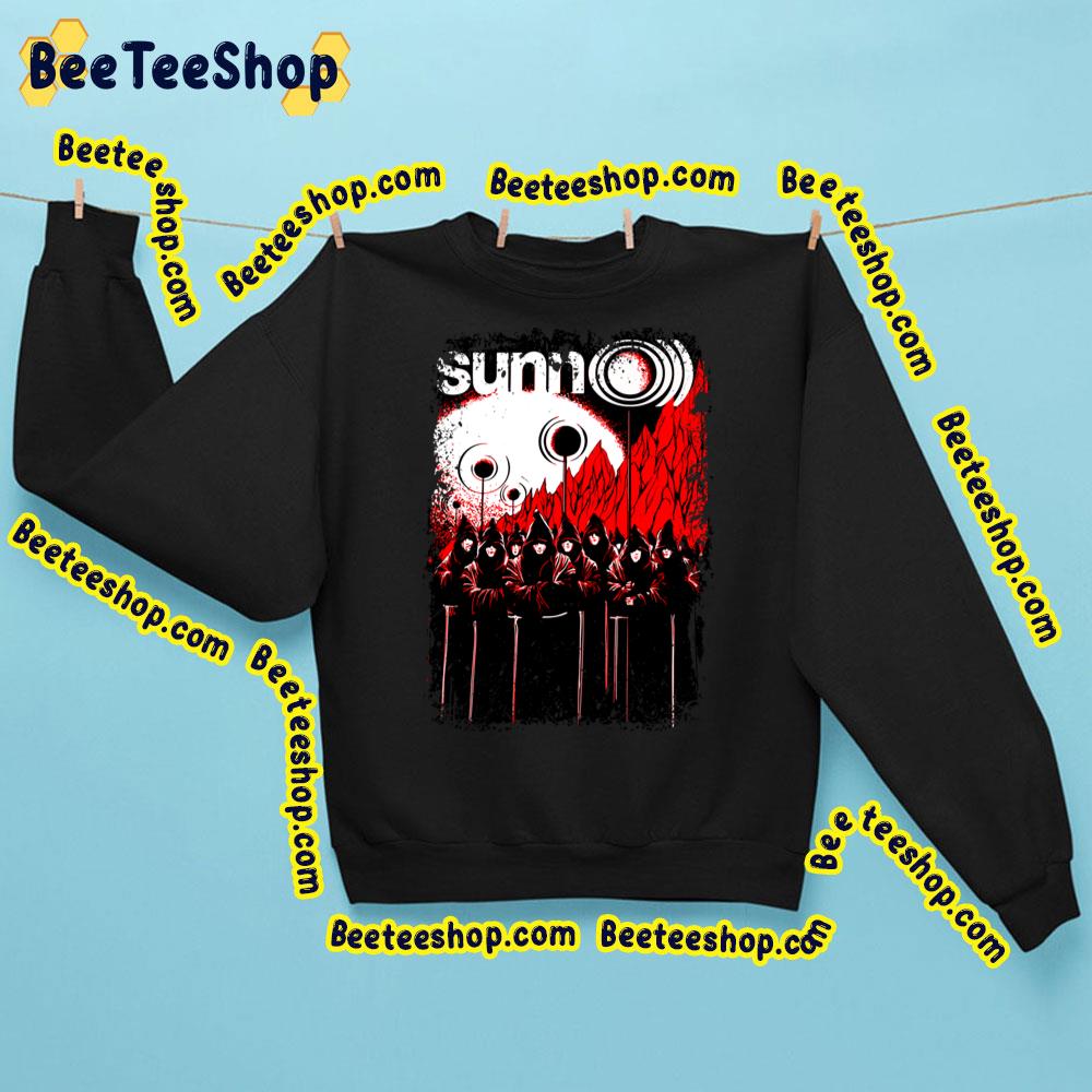 Red Black Art Sunn O Trending Unisex Sweatshirt Red Black Art Sunn O Trending Unisex Sweatshirt