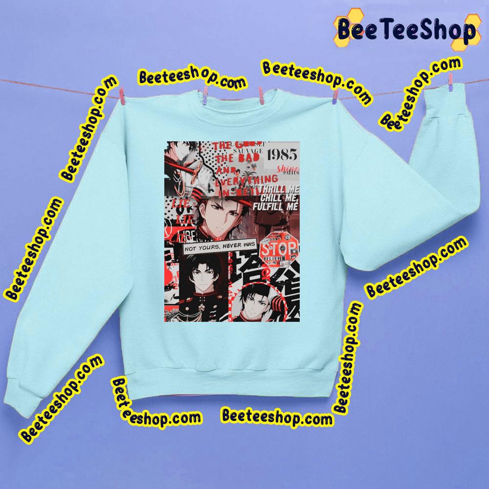 Red Black Wallpaper Owari No Seraph Trending Unisex Sweatshirt Red Black Wallpaper Owari No Seraph Trending Unisex Sweatshirt
