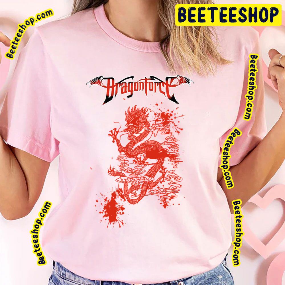 Red Dragonforce Trending Unisex T-Shirt Red Dragonforce Trending Unisex T-Shirt
