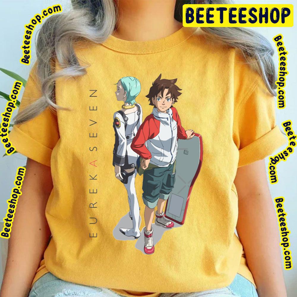 Renton Thurston And Eureka Kōkyōshihen Eureka Seven Trending Unisex T-Shirt Renton Thurston And Eureka Kōkyōshihen Eureka Seven Trending Unisex T-Shirt