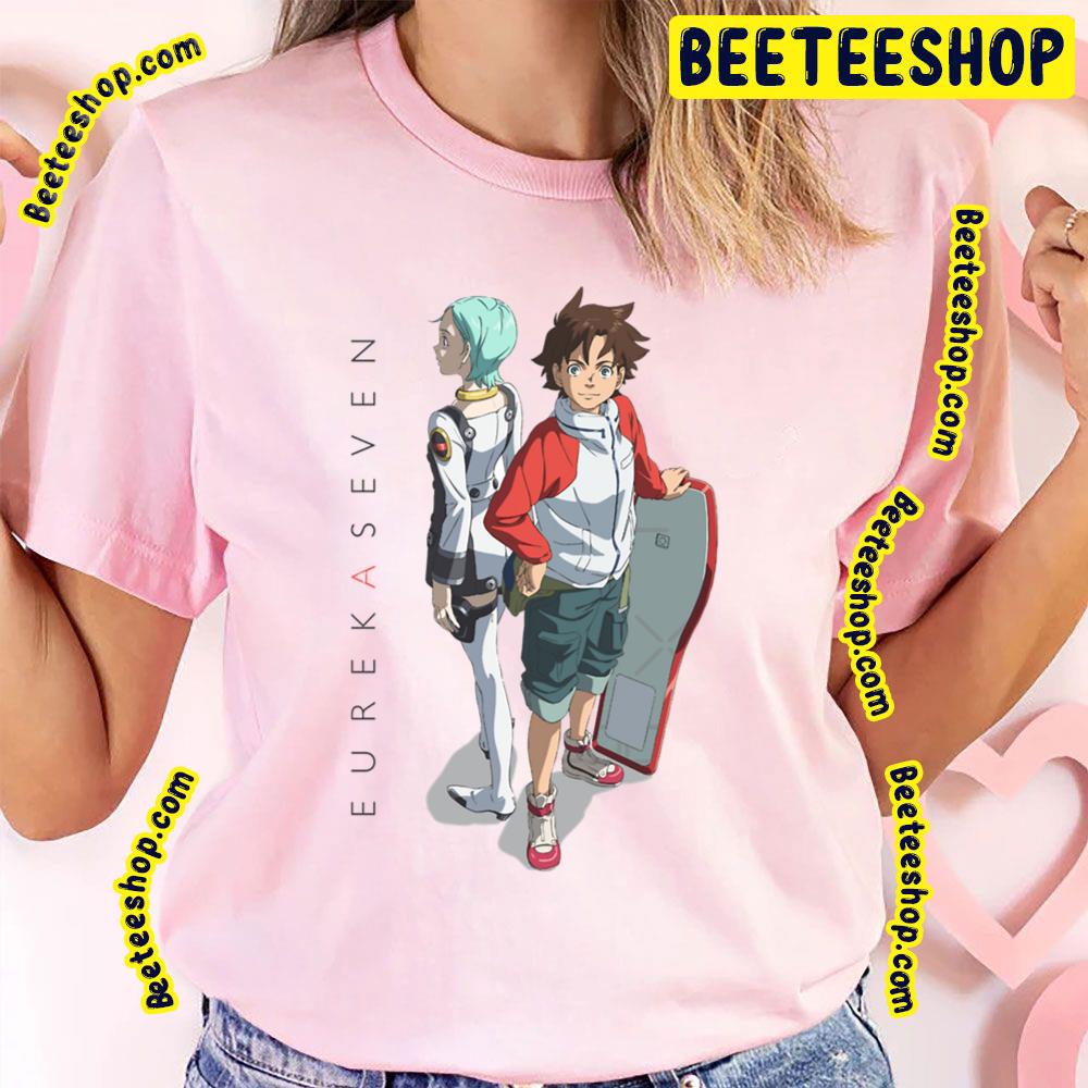 Renton Thurston And Eureka Kōkyōshihen Eureka Seven Trending Unisex T-Shirt Renton Thurston And Eureka Kōkyōshihen Eureka Seven Trending Unisex T-Shirt