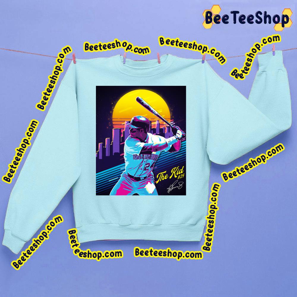 Retro 80's Ken Griffey Jr The Kid Baseball Trending Unisex Sweatshirt Retro 80's Ken Griffey Jr The Kid Baseball Trending Unisex Sweatshirt