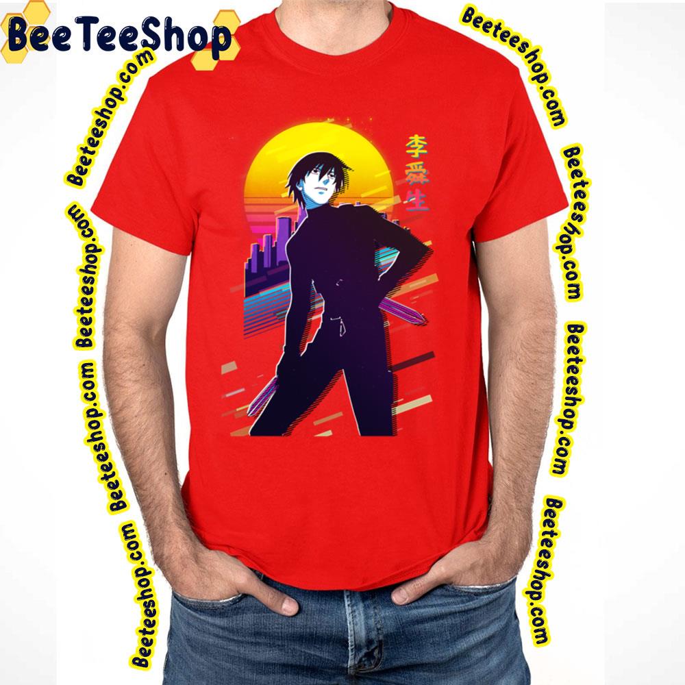 Retro Darker Than Black Black Reaper Trending Unisex T-Shirt Retro Darker Than Black Black Reaper Trending Unisex T-Shirt