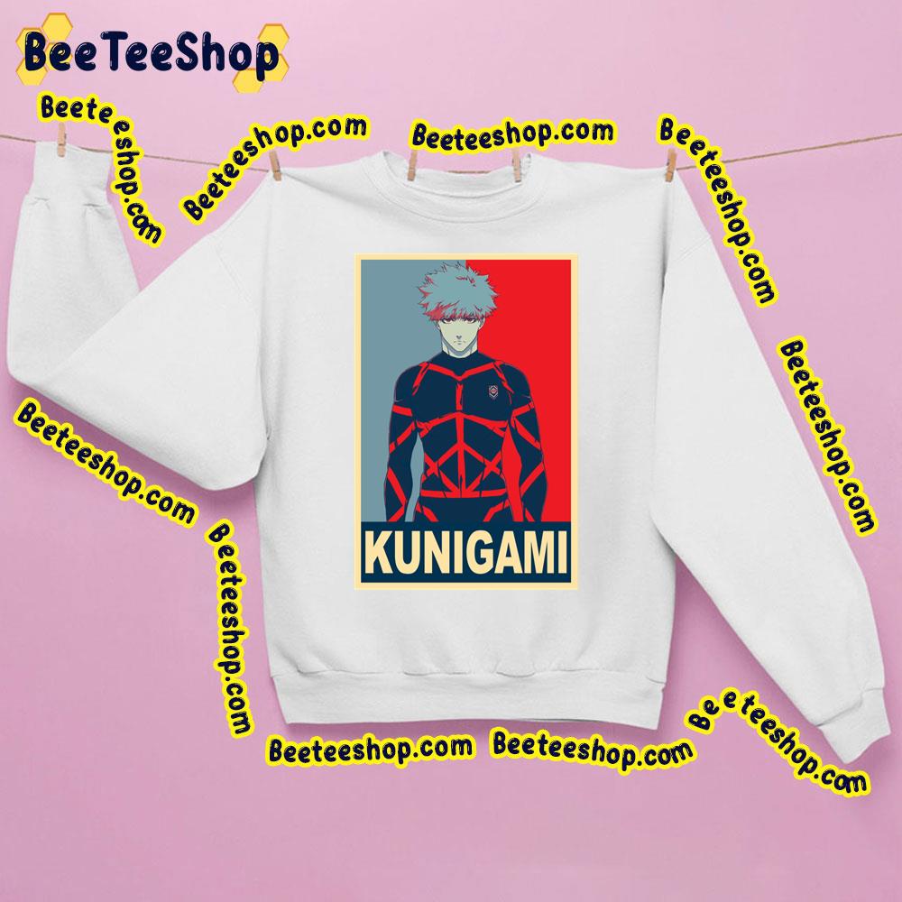 Retro Rensuke Kunigami Blue Lock Trending Unisex Sweatshirt Retro Rensuke Kunigami Blue Lock Trending Unisex Sweatshirt