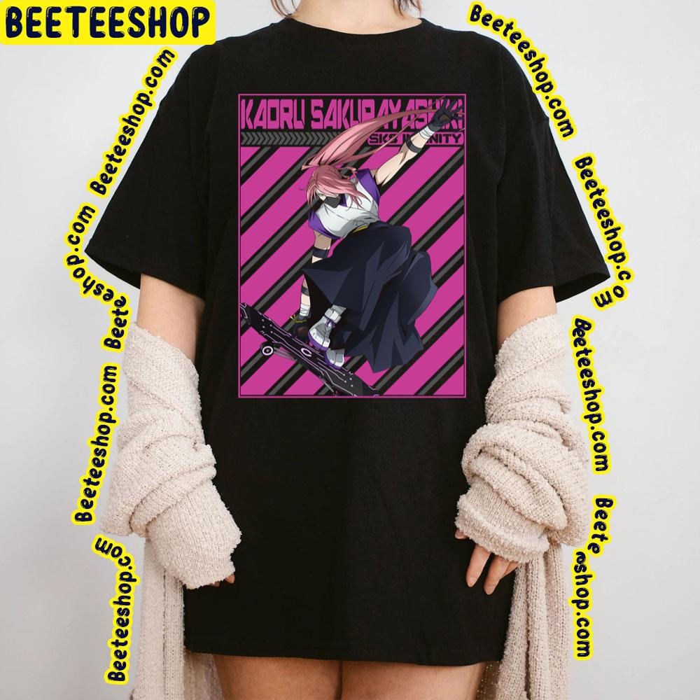 Retro Sk8 Infinity Kaoru Sakurayashiki Skater Trending Unisex T-Shirt Retro Sk8 Infinity Kaoru Sakurayashiki Skater Trending Unisex T-Shirt