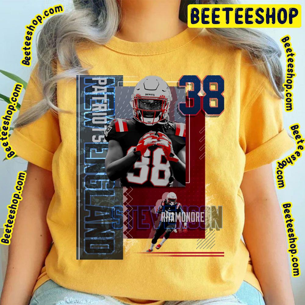 Rhamondre Stevenson 38 Football Trending Unisex T-Shirt Rhamondre Stevenson 38 Football Trending Unisex T-Shirt