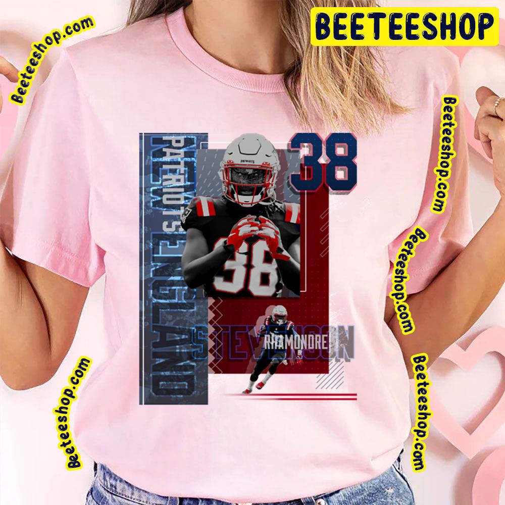 Rhamondre Stevenson 38 Football Trending Unisex T-Shirt Rhamondre Stevenson 38 Football Trending Unisex T-Shirt