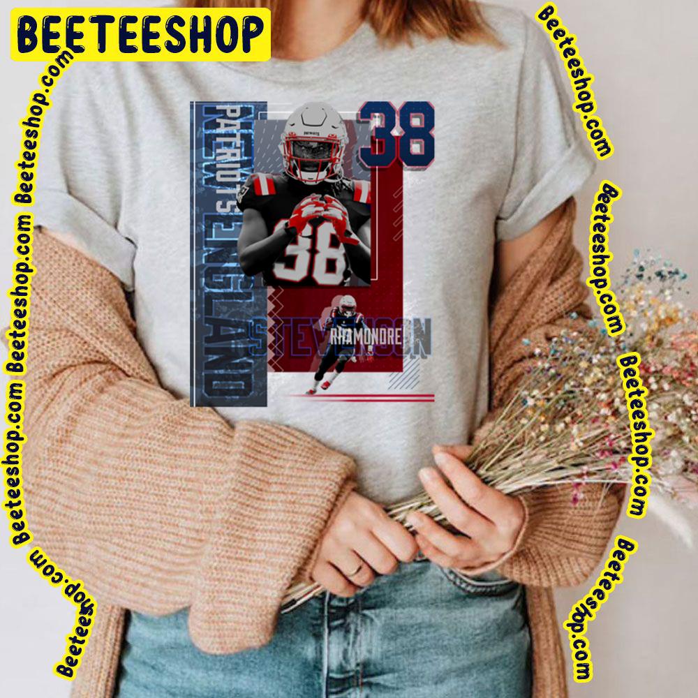 Rhamondre Stevenson 38 Football Trending Unisex T-Shirt Rhamondre Stevenson 38 Football Trending Unisex T-Shirt