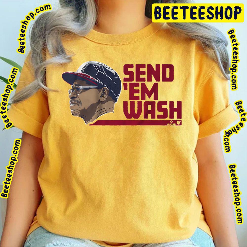Ron Washington Send Them Wash Baseball Trending Unisex T-Shirt Ron Washington Send Them Wash Baseball Trending Unisex T-Shirt