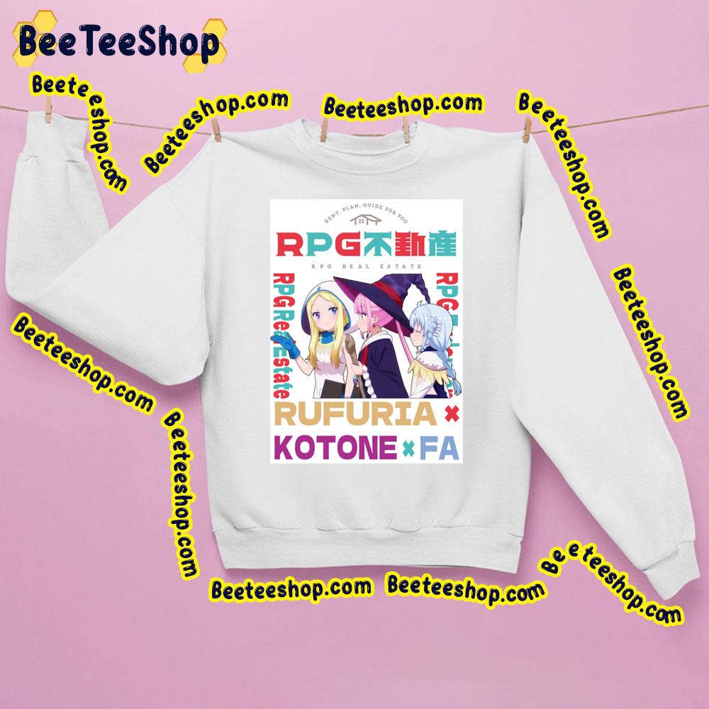 Rpg Real Estate Rpg Fudousan Kotone Fafnir Rufuria Trending Unisex Sweatshirt Rpg Real Estate Rpg Fudousan Kotone Fafnir Rufuria Trending Unisex Sweatshirt