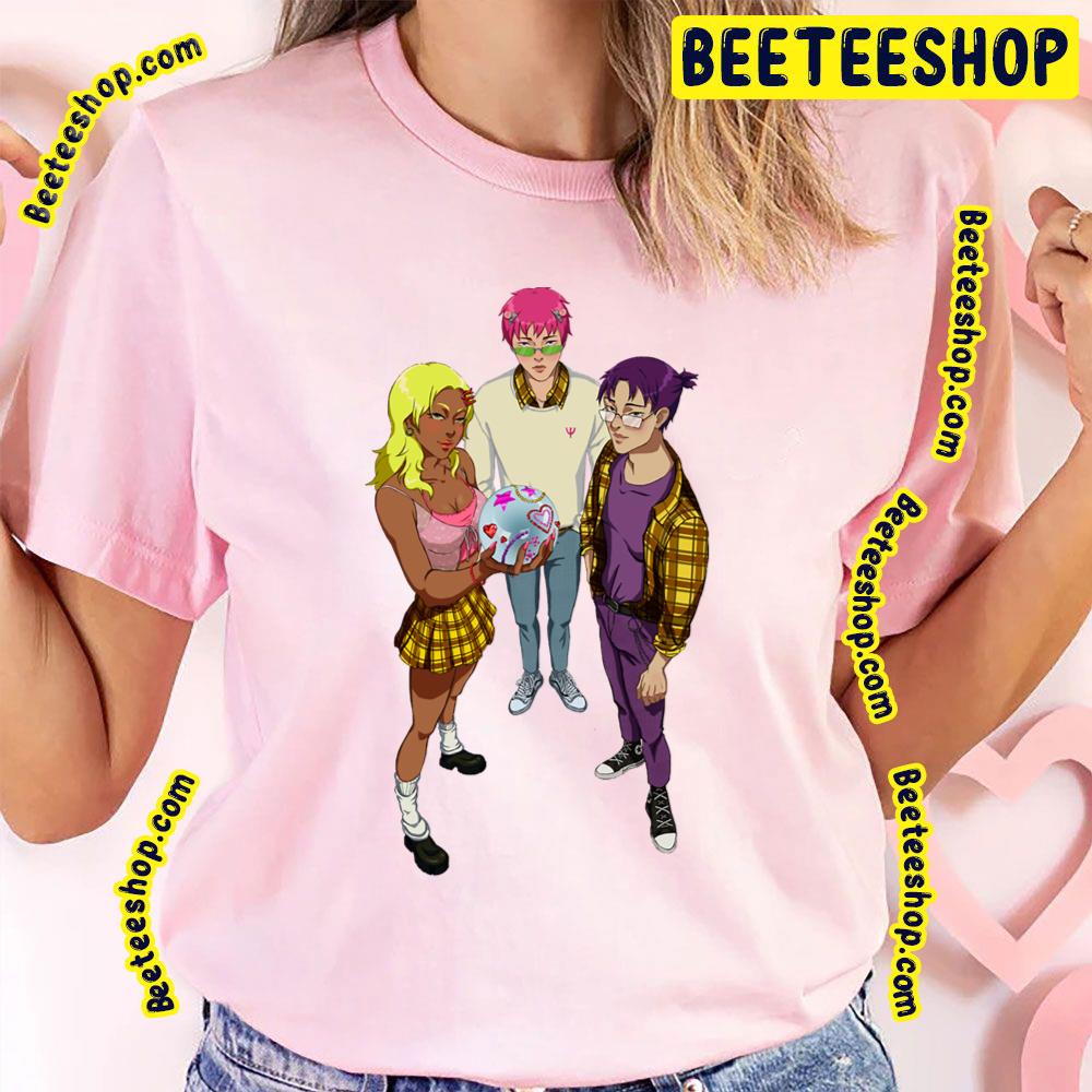 Saiki K Cool Squad Saiki Kusuo No Sai Nan Wikia Trending Unisex T-Shirt Saiki K Cool Squad Saiki Kusuo No Sai Nan Wikia Trending Unisex T-Shirt