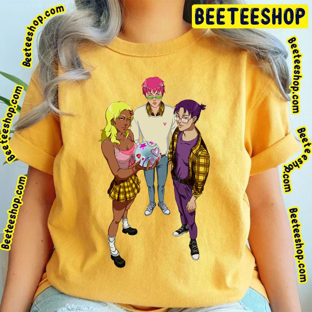 Saiki K Cool Squad Saiki Kusuo No Sai Nan Wikia Trending Unisex T-Shirt Saiki K Cool Squad Saiki Kusuo No Sai Nan Wikia Trending Unisex T-Shirt
