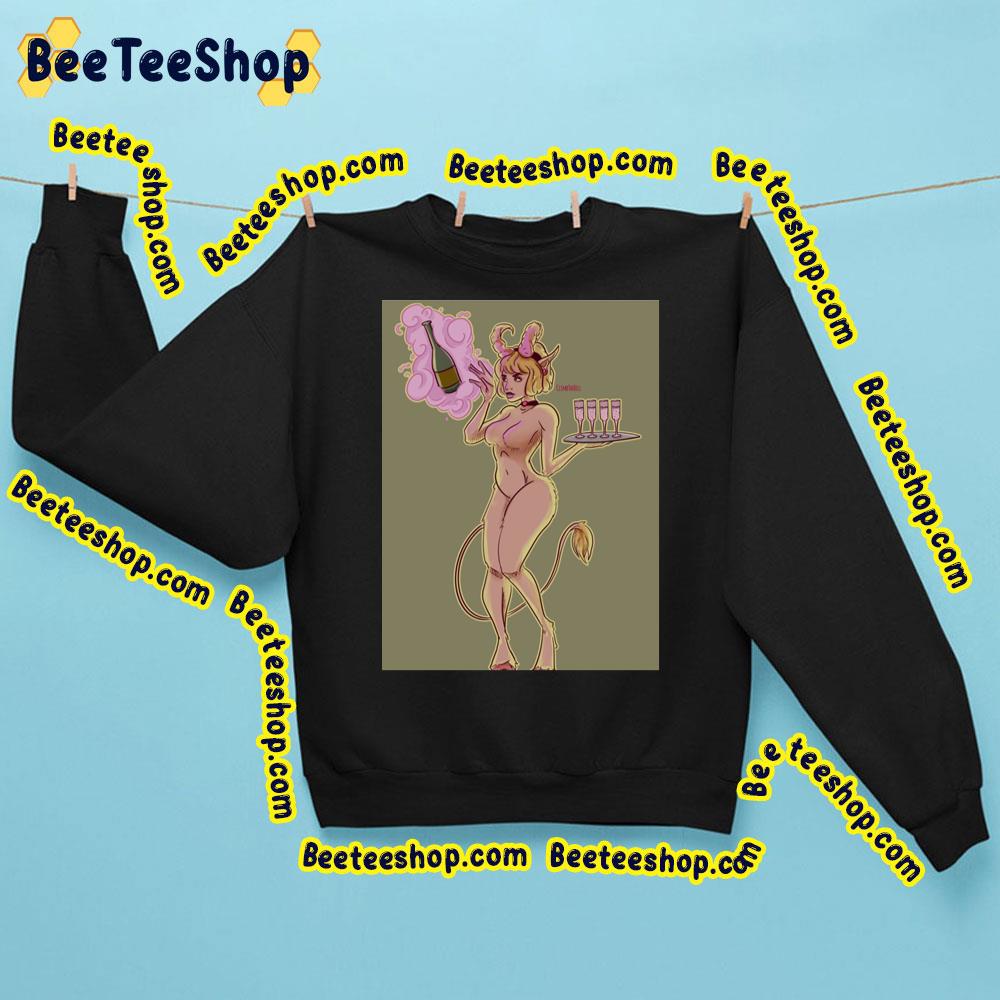 Satyr Waitress Graphic Trending Unisex Sweatshirt Satyr Waitress Graphic Trending Unisex Sweatshirt
