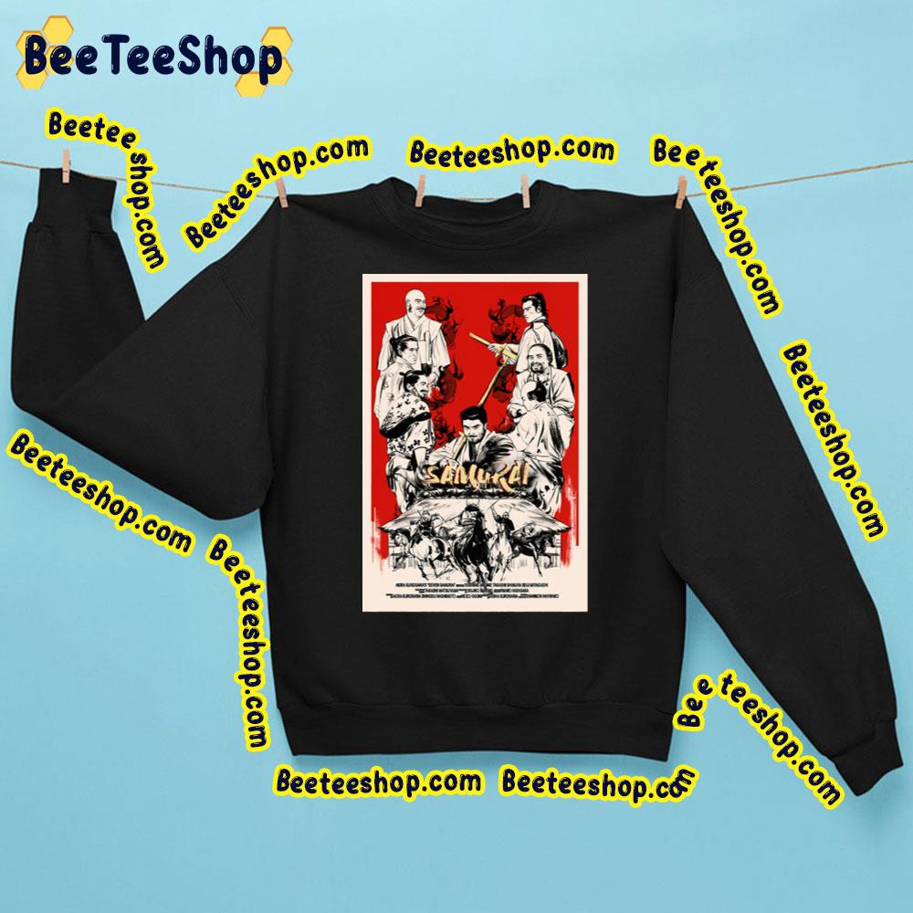 Seven Samurai (1954) Movie Trending Unisex Sweatshirt Seven Samurai (1954) Movie Trending Unisex Sweatshirt