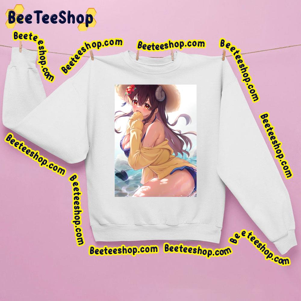 Sexy Blue Bikini Yuko Yoshida The Demon Girl Next Door Trending Unisex Sweatshirt Sexy Blue Bikini Yuko Yoshida The Demon Girl Next Door Trending Unisex Sweatshirt