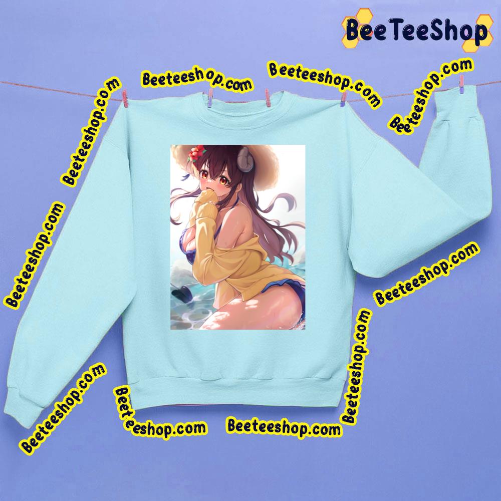 Sexy Blue Bikini Yuko Yoshida The Demon Girl Next Door Trending Unisex Sweatshirt Sexy Blue Bikini Yuko Yoshida The Demon Girl Next Door Trending Unisex Sweatshirt