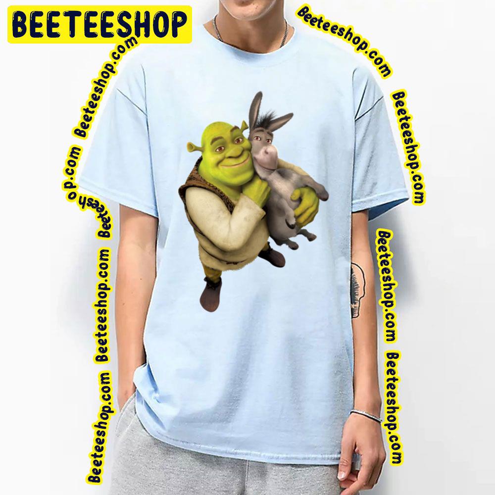 Shrek And Donkey Best Friends Trending Unisex T-Shirt Shrek And Donkey Best Friends Trending Unisex T-Shirt
