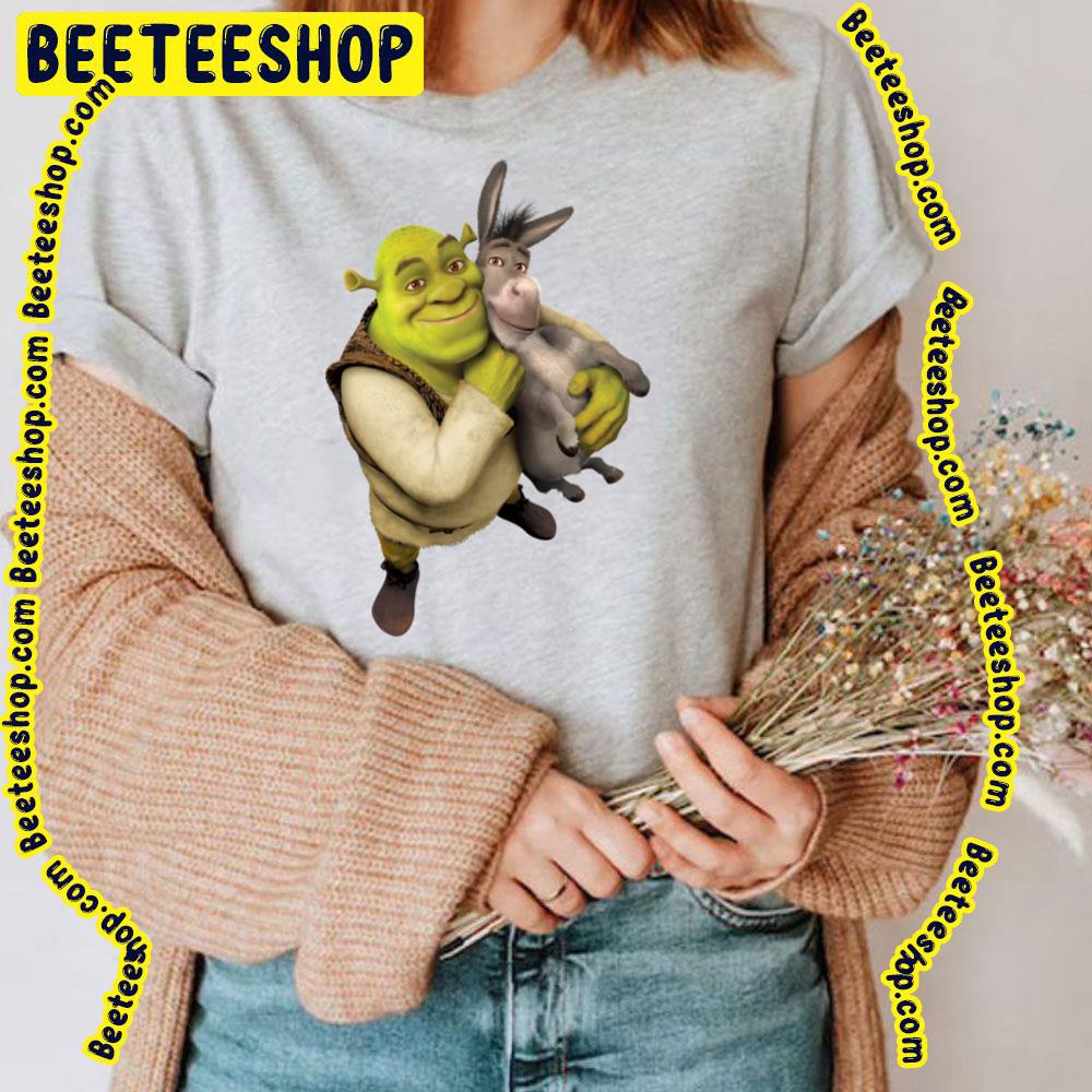 Shrek And Donkey Best Friends Trending Unisex T-Shirt Shrek And Donkey Best Friends Trending Unisex T-Shirt