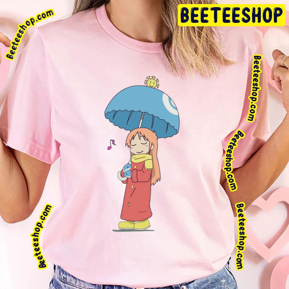 Singing Yuuko Robot Aioi Sakomoto Cat Nichijou Trending Unisex T-Shirt Singing Yuuko Robot Aioi Sakomoto Cat Nichijou Trending Unisex T-Shirt