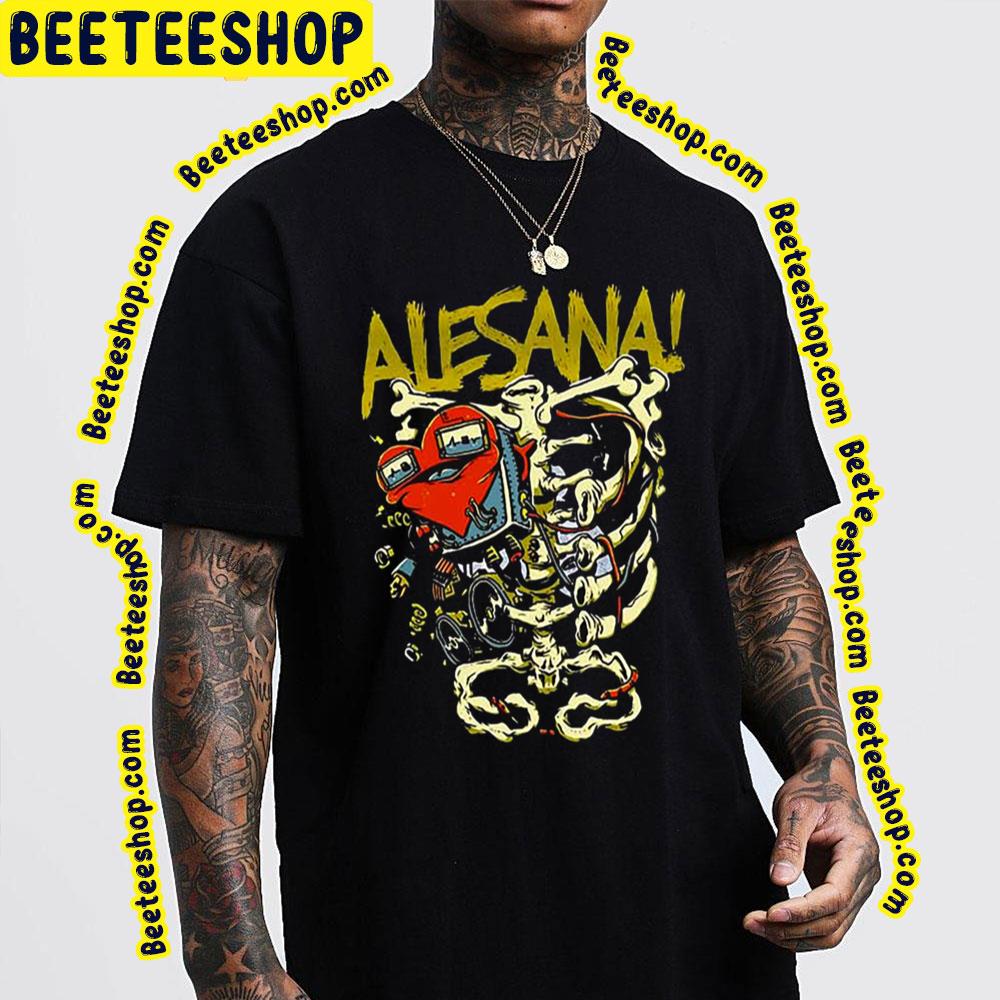 Skeleton Alesana Trending Unisex T-Shirt Skeleton Alesana Trending Unisex T-Shirt