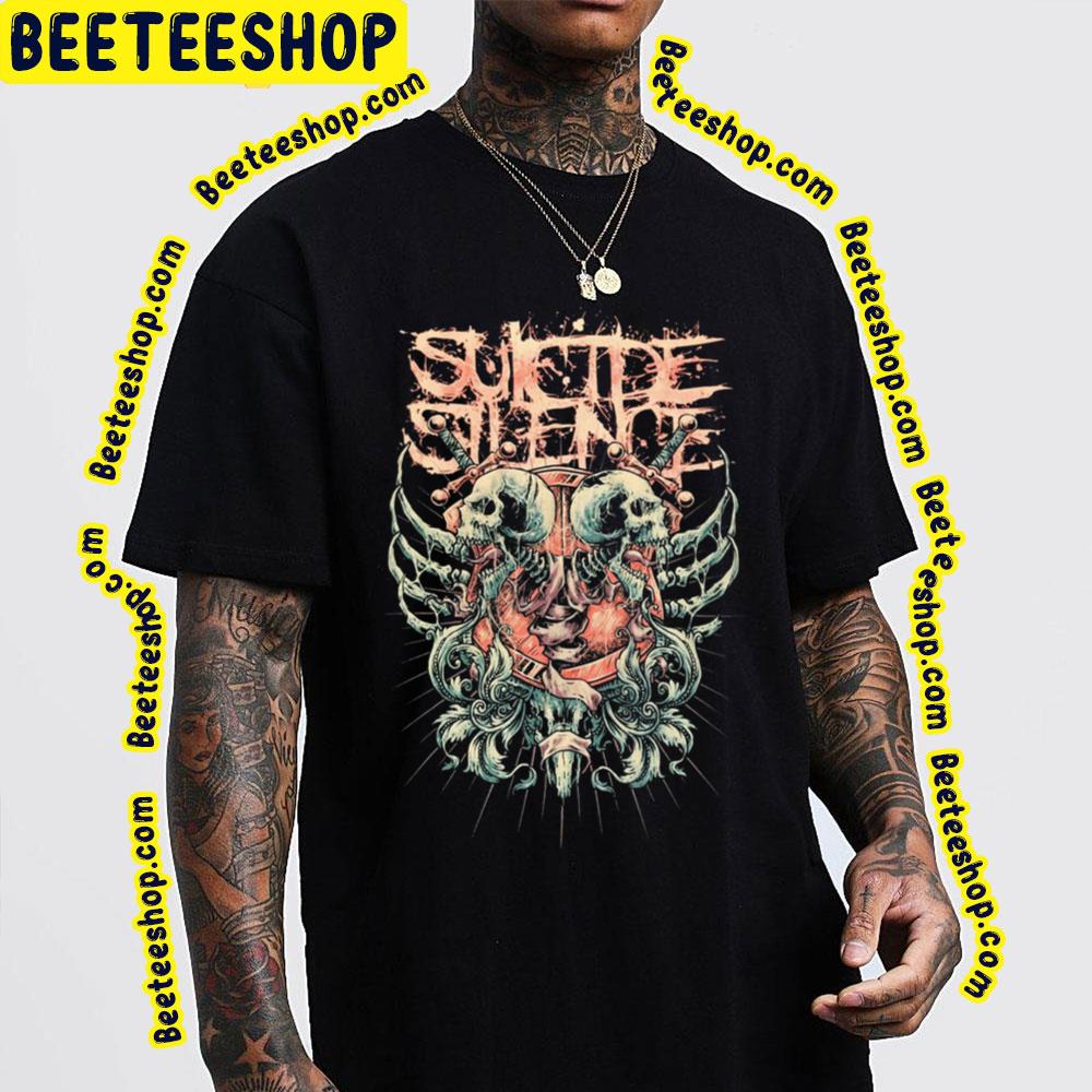 Skulls Suicide Silence Trending Unisex T-Shirt Skulls Suicide Silence Trending Unisex T-Shirt