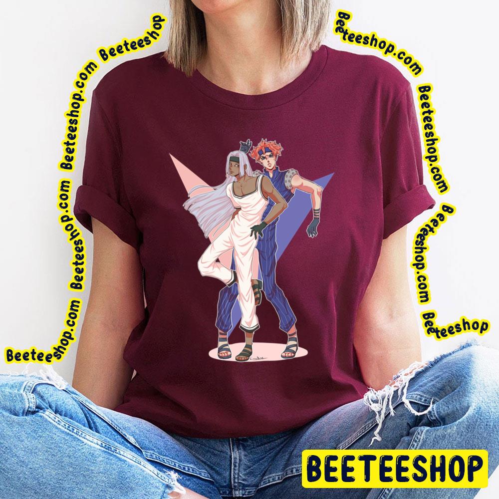 Squalo And Tiziano Jojo's Bizzare Adventure Golden Wind Trending Unisex T-Shirt Squalo And Tiziano Jojo's Bizzare Adventure Golden Wind Trending Unisex T-Shirt