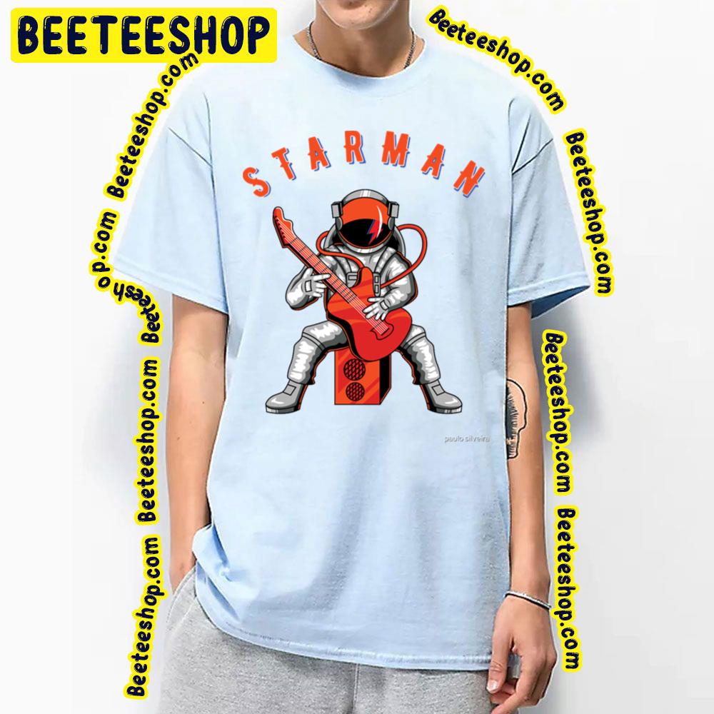 Starman Astronaut Guitarist For Space And Science Lovers Trending Unisex T-Shirt Starman Astronaut Guitarist For Space And Science Lovers Trending Unisex T-Shirt