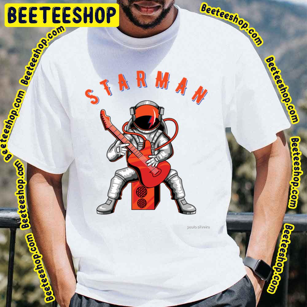 Starman Astronaut Guitarist For Space And Science Lovers Trending Unisex T-Shirt Starman Astronaut Guitarist For Space And Science Lovers Trending Unisex T-Shirt