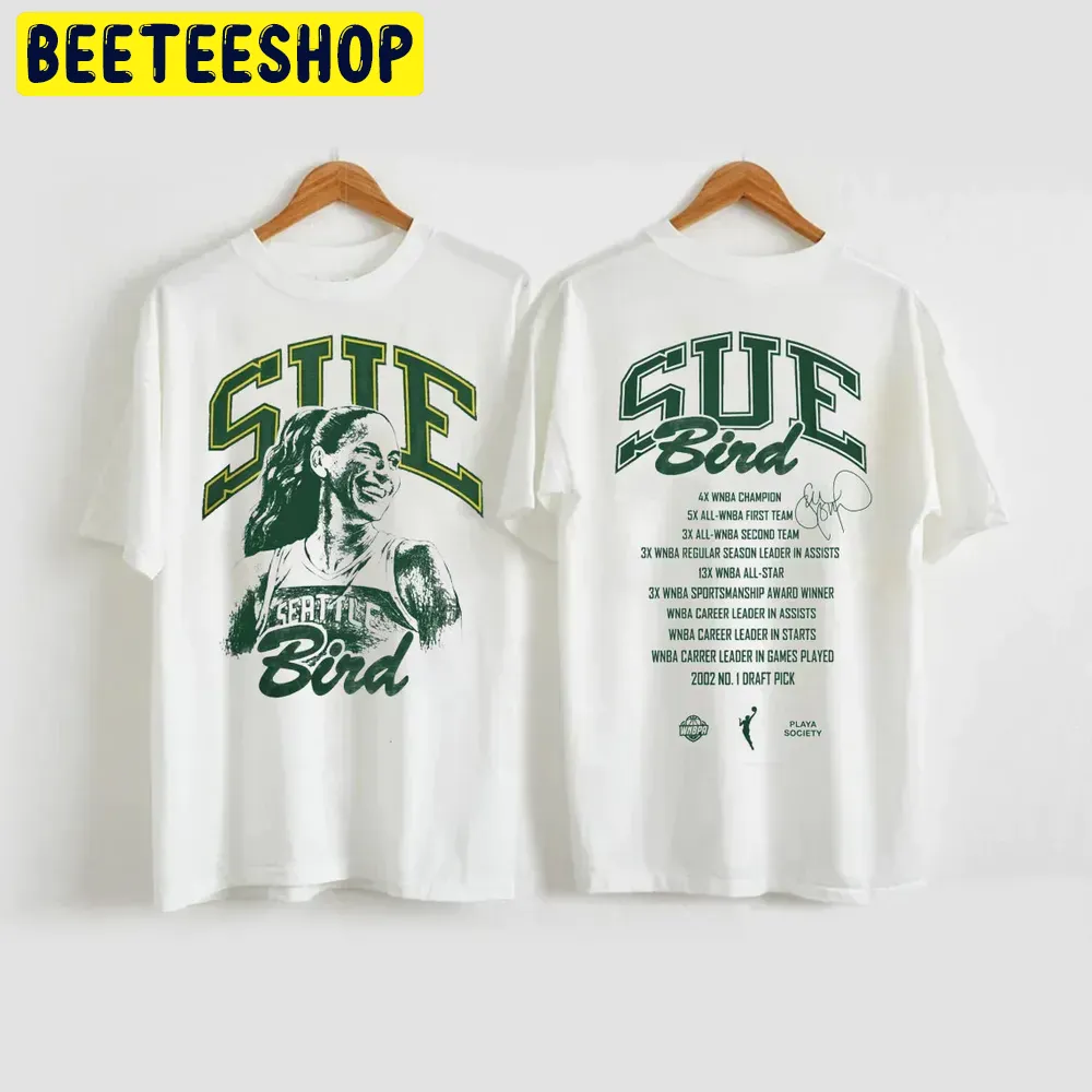 Sue Bird Icon Double Side Trending Unisex Shirt Sue Bird Icon Double Side Trending Unisex Shirt