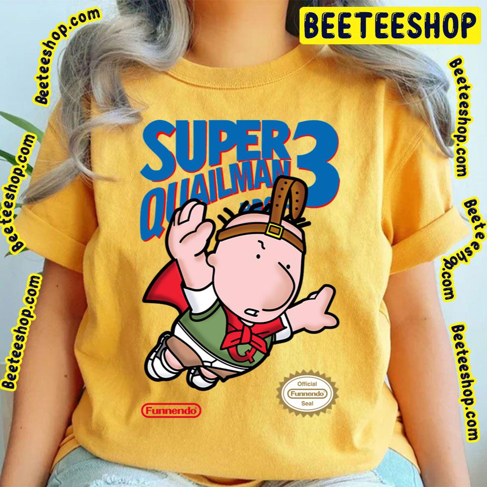 Super Quailman Bros 3 Super Mario Game Trending Unisex T-Shirt Super Quailman Bros 3 Super Mario Game Trending Unisex T-Shirt