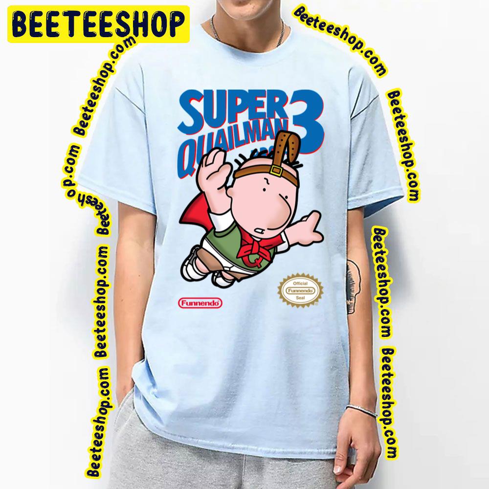 Super Quailman Bros 3 Super Mario Game Trending Unisex T-Shirt Super Quailman Bros 3 Super Mario Game Trending Unisex T-Shirt