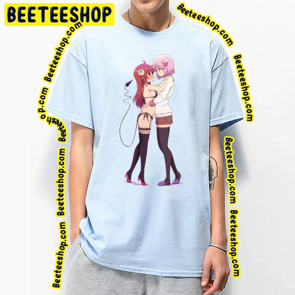 Sweet Hug Machikado Mazoku 2choume The Demon Girl Next Door Trending Unisex T-Shirt Sweet Hug Machikado Mazoku 2choume The Demon Girl Next Door Trending Unisex T-Shirt