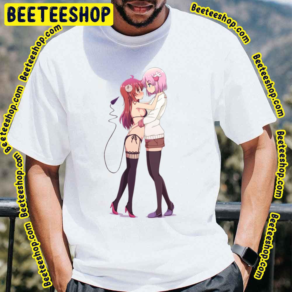 Sweet Hug Machikado Mazoku 2choume The Demon Girl Next Door Trending Unisex T-Shirt Sweet Hug Machikado Mazoku 2choume The Demon Girl Next Door Trending Unisex T-Shirt