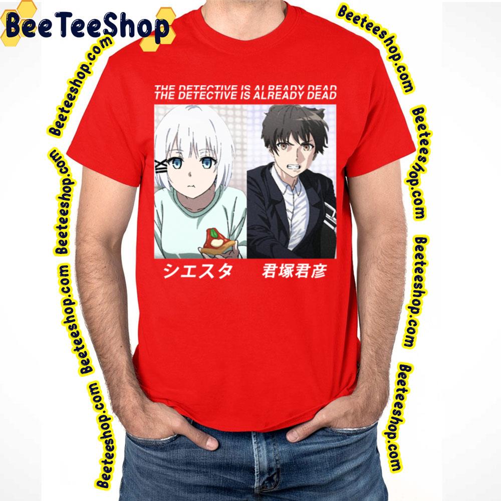 Tantei Wa Mou Shindeiru Lost Memory Vintage Trending Unisex T-Shirt Tantei Wa Mou Shindeiru Lost Memory Vintage Trending Unisex T-Shirt